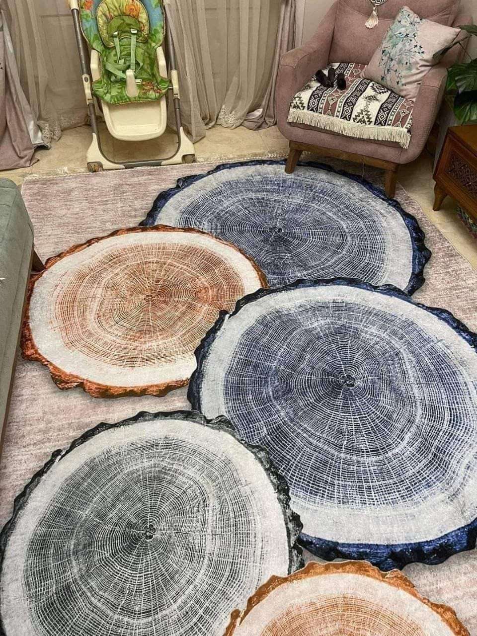 تشكيل  من الحافظة الجوبلان ال3D بديل السجاد  الاصلية ضهر دوتس