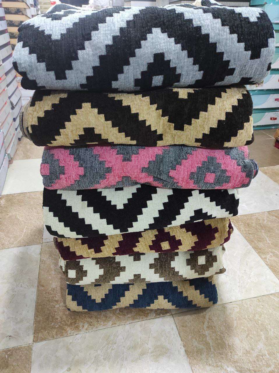 الحافظة الجوبلان ايكيا دبل فيس بفرنشة شراشيب قطن  بتتفرج