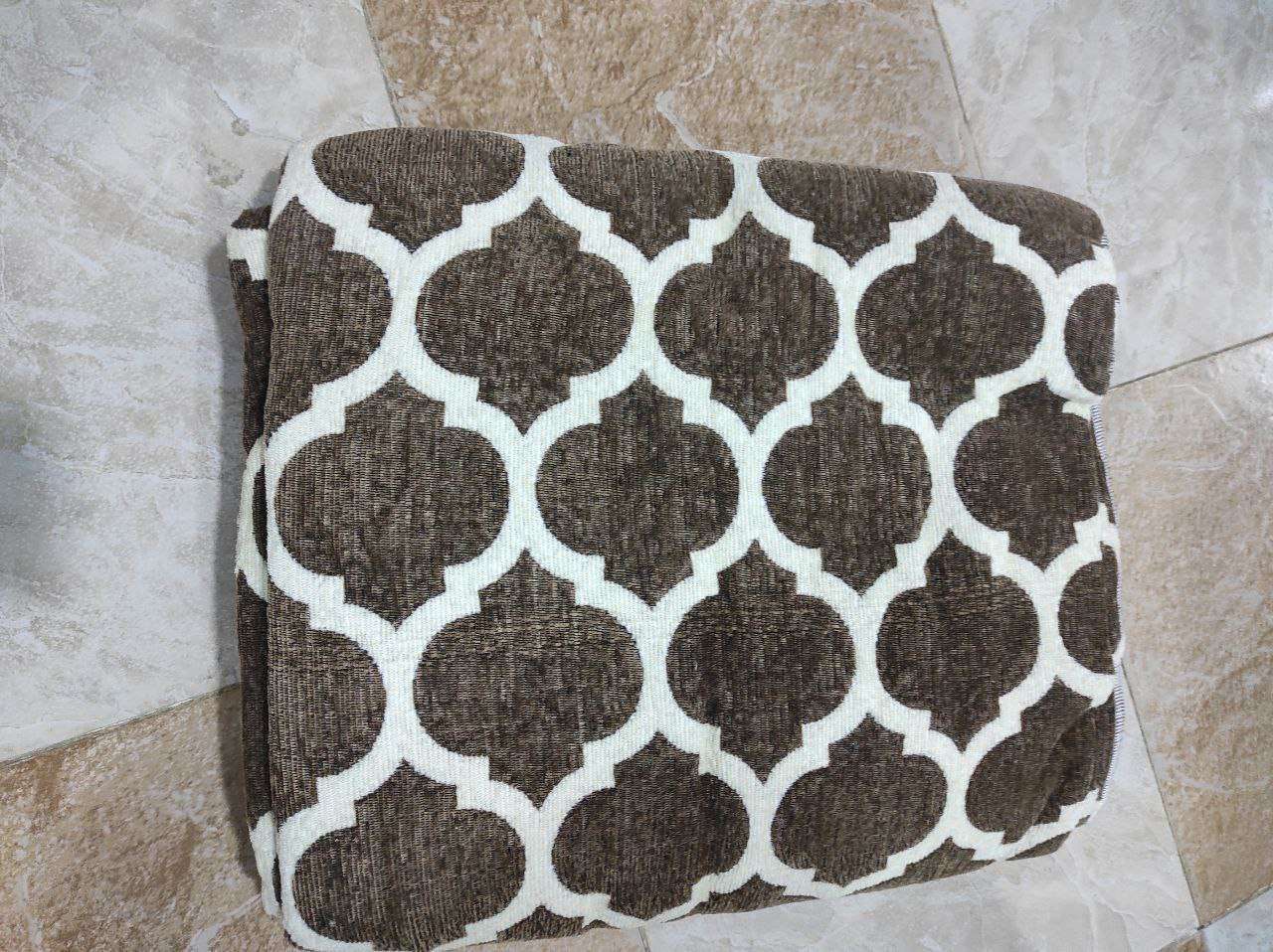 الحافظة الجوبلان ايكيا دبل فيس بفرنشة شراشيب قطن  بتتفرج