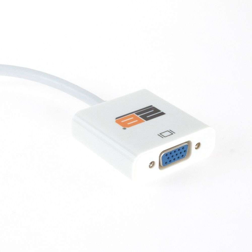 توبي محول من Mini Display Port Mini-DB الي VGA لأجهزة ماك (CV039)