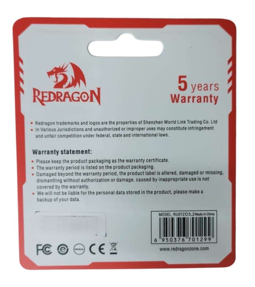 ريدراجون فلاشة 128 جيجا بايت يو اس بى 3.2 - (RU012D3.2)