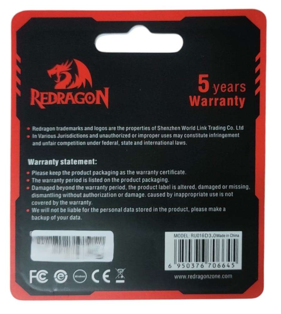 ريدراجون فلاشة 64 جيجا بايت يو اس بى 3.0 - (RU016D3.0)