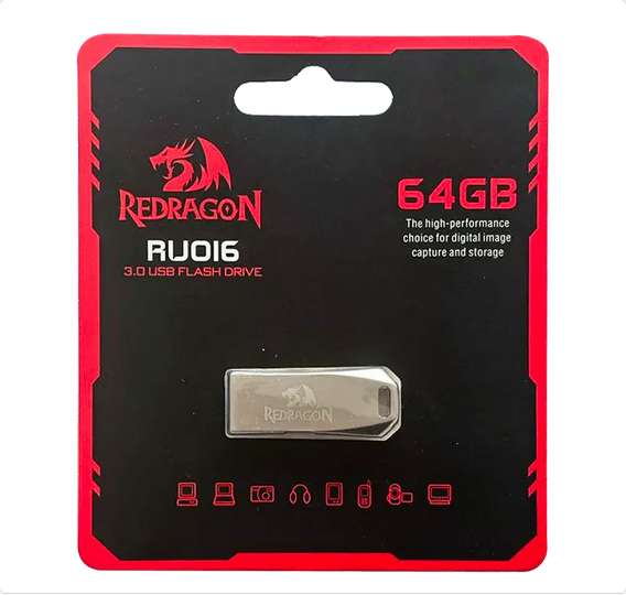 ريدراجون فلاشة 64 جيجا بايت يو اس بى 3.0 - (RU016D3.0)