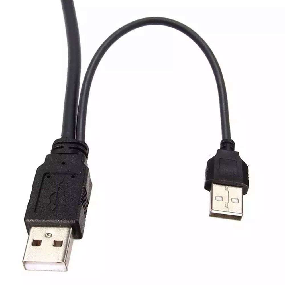 توبي كابل توصيل من USB mini 5 pin إلي مخرجين USB male موديل (DC013)
