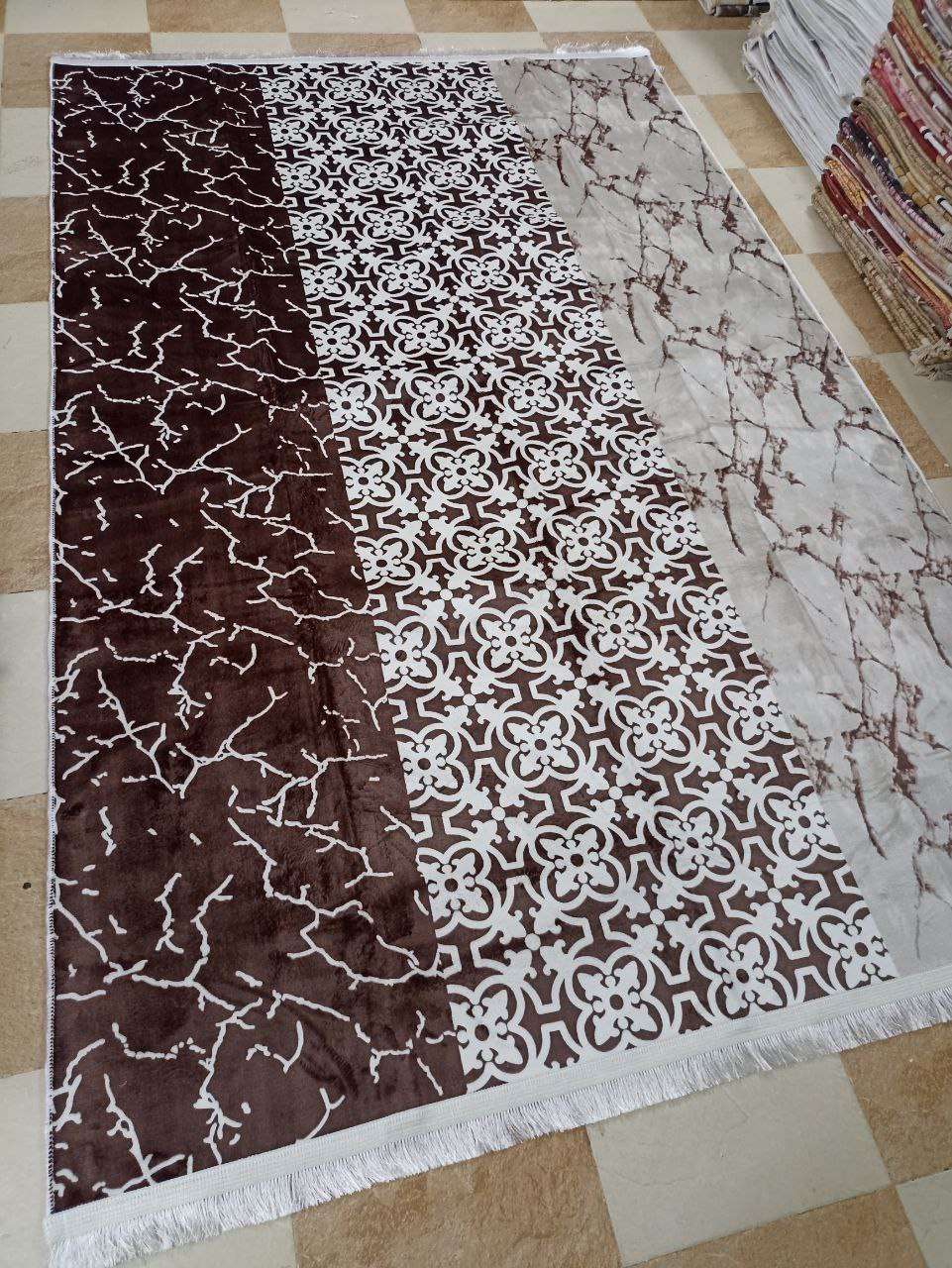 عرض لفترة محدودة حافظة السجاد  التركي القطيفة فرو السوفت مارك