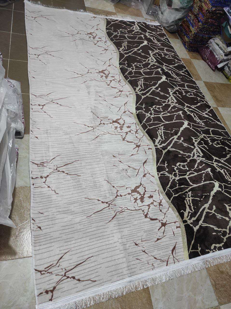 عرض لفترة محدودة حافظة السجاد  التركي القطيفة فرو السوفت مارك