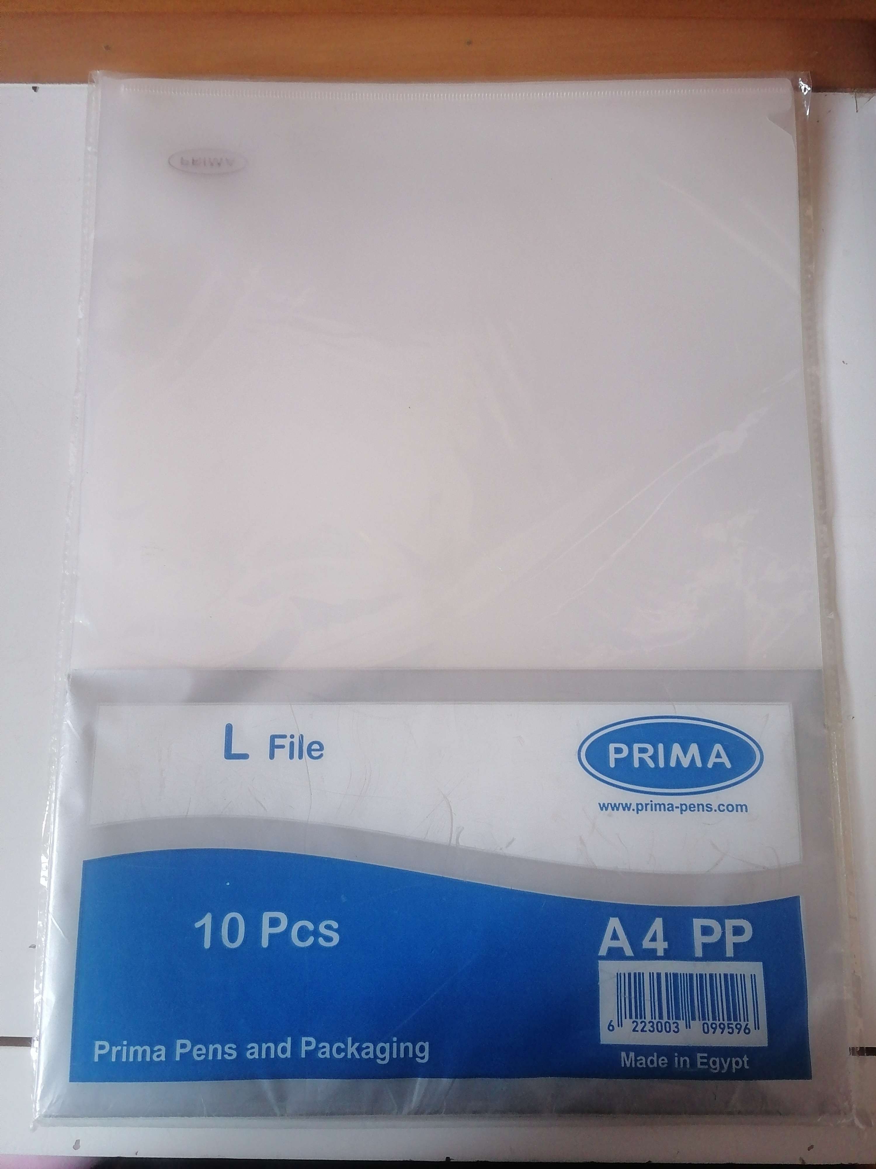باكت حافظات حرف L بريما مكون من ١٠ قطع