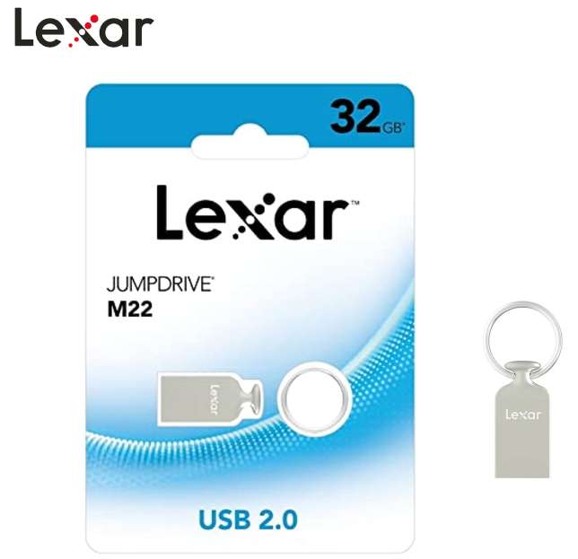 ليكسار فلاشة 32 جيجابايت JumpDrive M22 USB 2.0 (LJDM022032G-BNJNG)