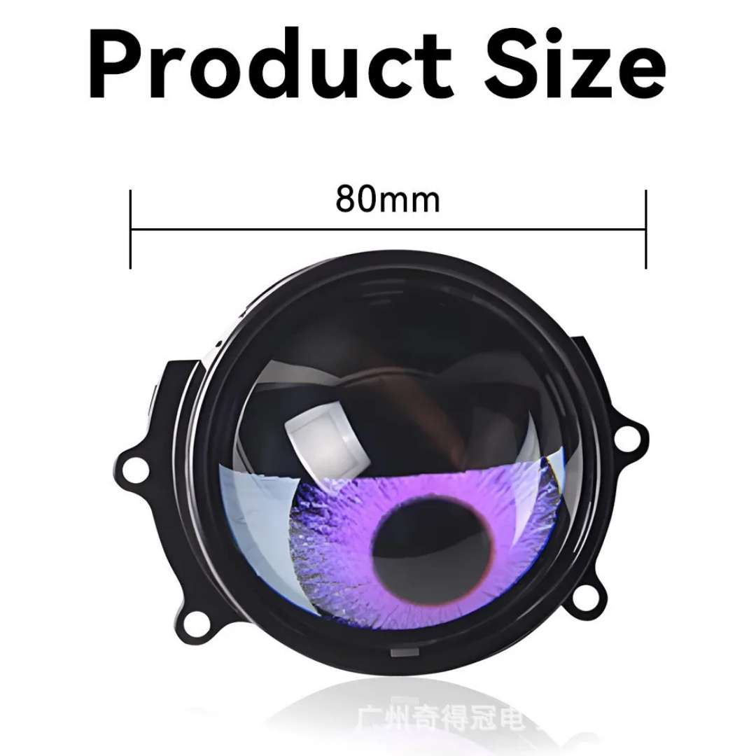 العدسه العين ليد لجمال السياره