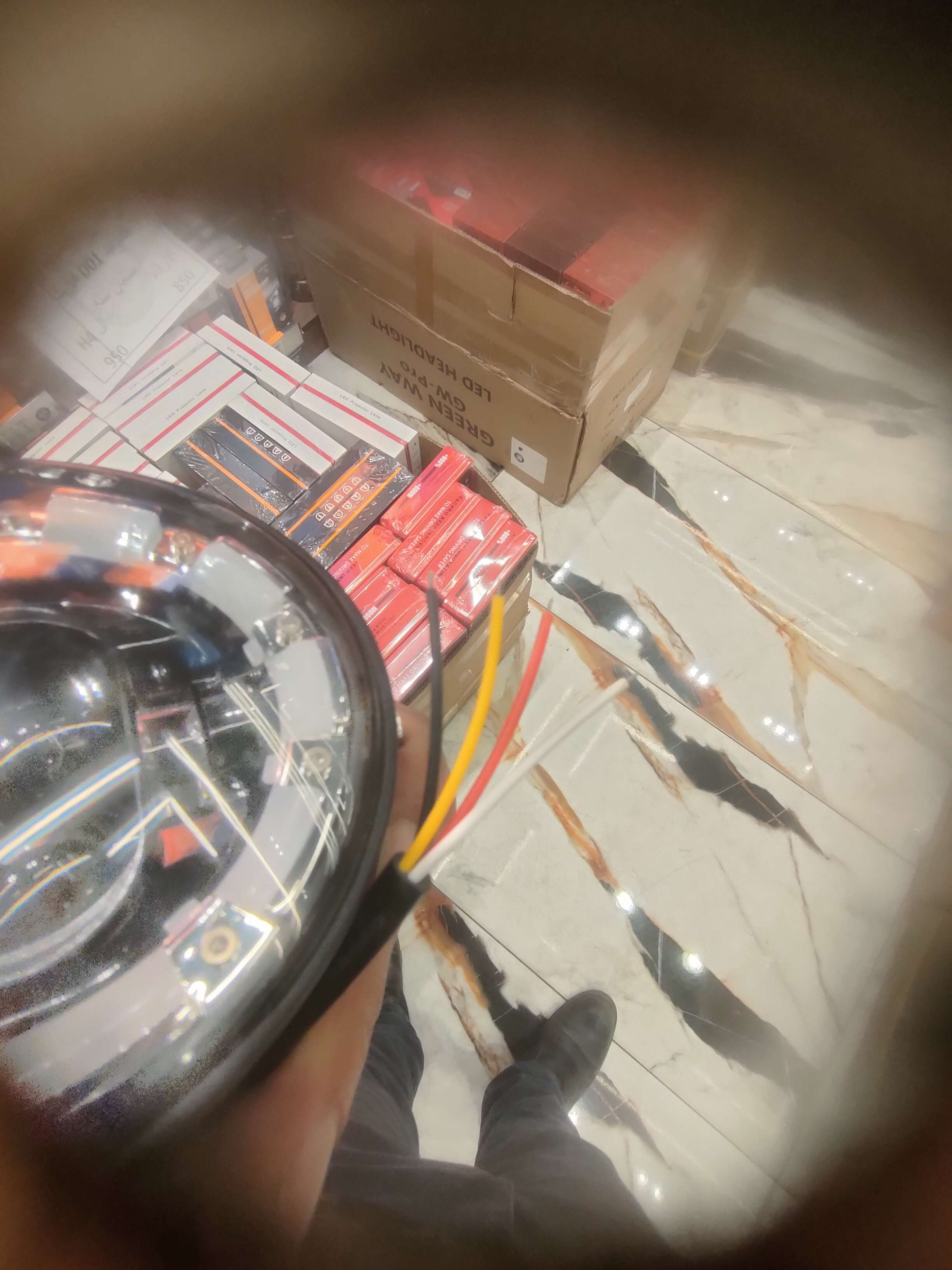 عدسه شبوره مستديره سي كي