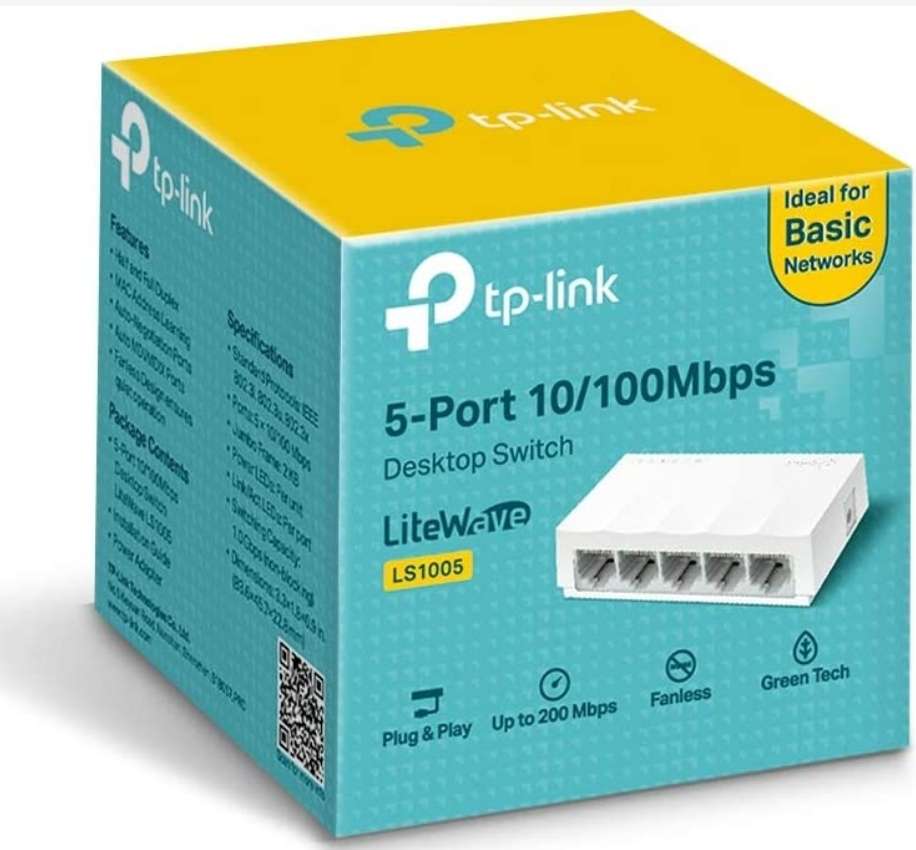 سويتش شبكي 5 بورت  من تي بي لينك