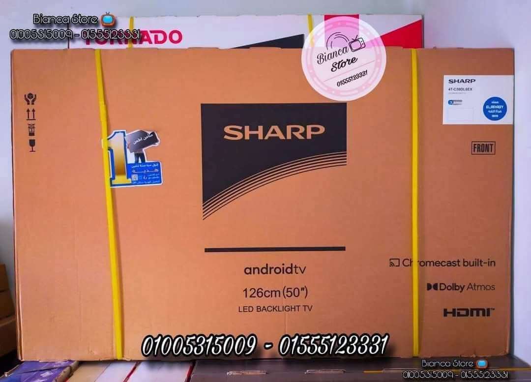 شاشة Sharp العربي 50 بوصة موديل SHARP 4T-C50DL6EX