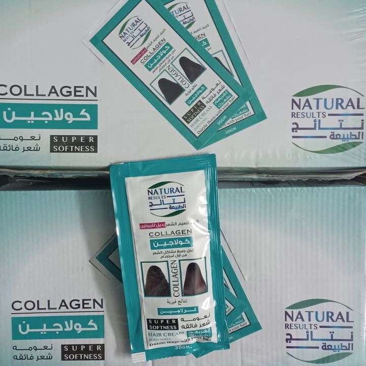 نتائج الطبيعة كولاجين بديل البروتين 35 جم 24 كيس