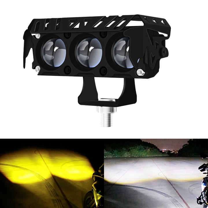 عدسات ليد شبوره 3 عين 20dx مسطرة