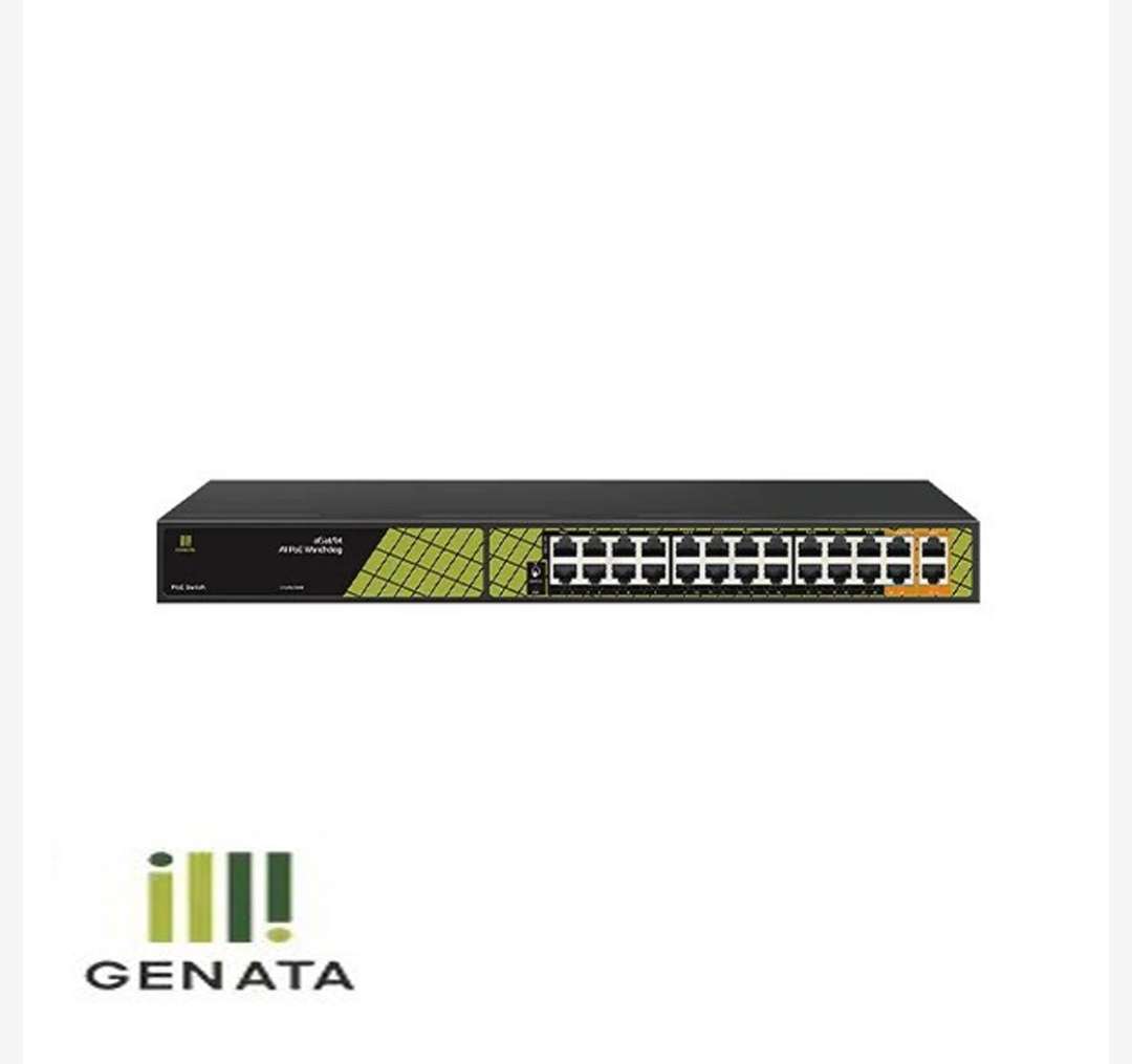 سويتش جيناتا ٢٤ بورت POE + ٢ بورت ابلينك جيجا بورت