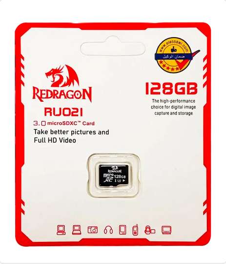 ريدراجون كارت ذاكرة 128جيجا ميكرو (RU021A)