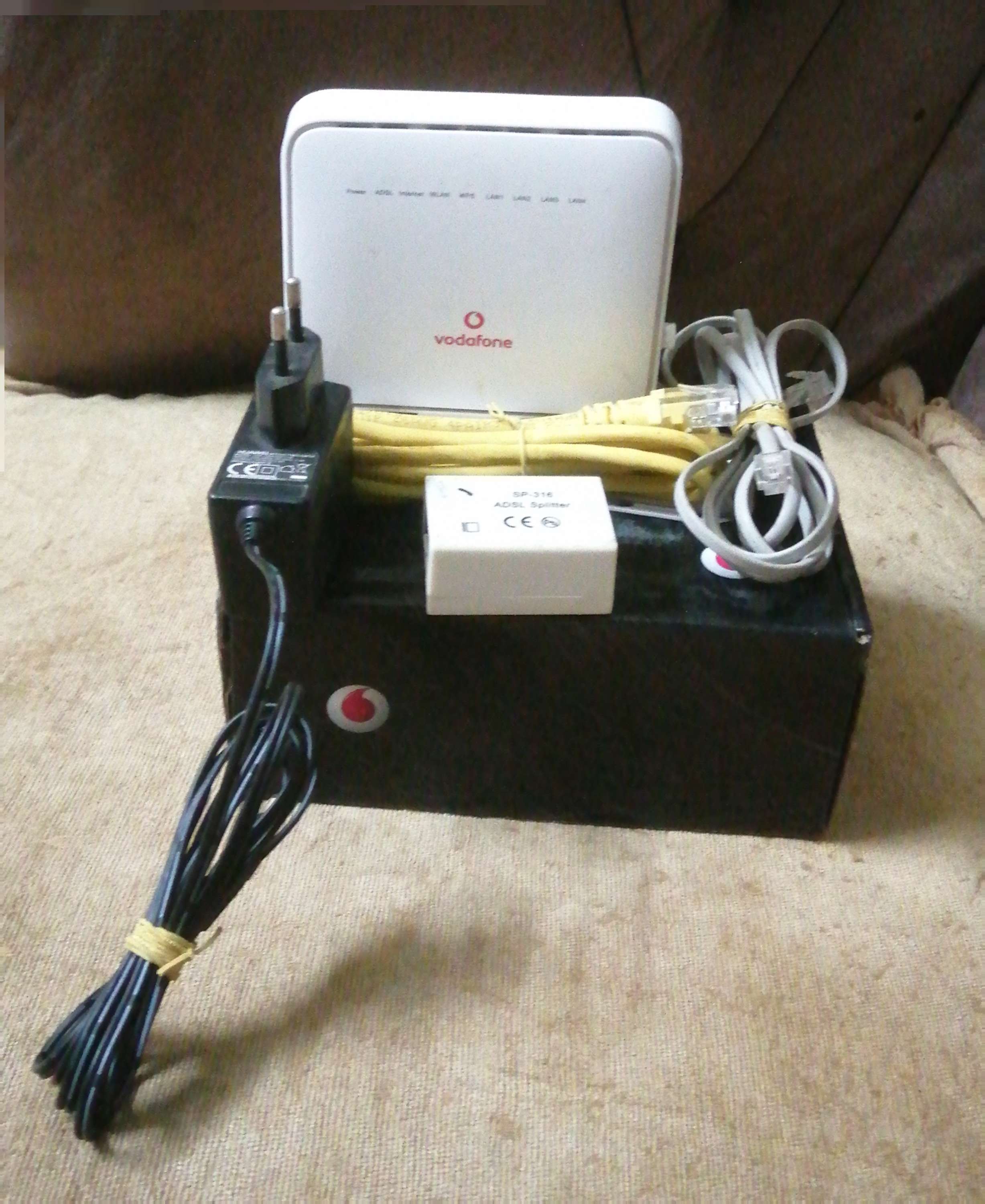 راوتر فودافون ارضى Router Vodafone ADSL