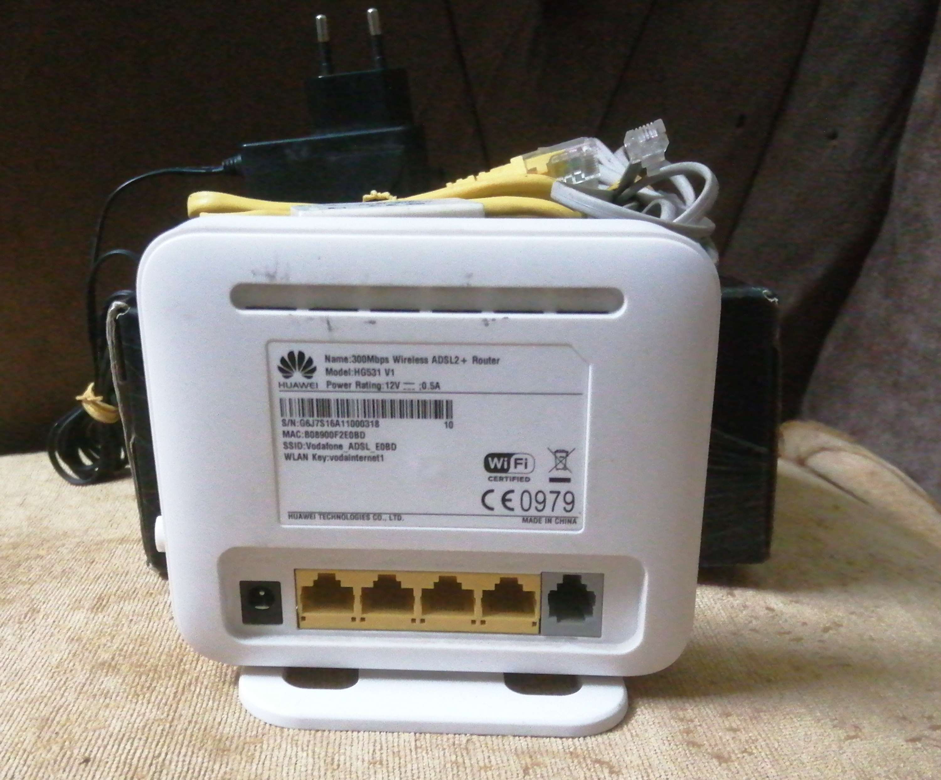 راوتر فودافون ارضى Router Vodafone ADSL