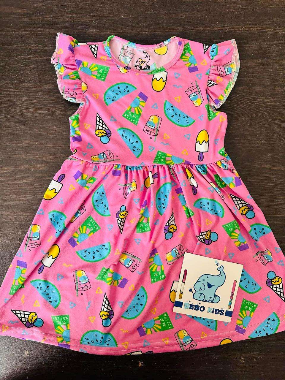 فستان شيك قطن