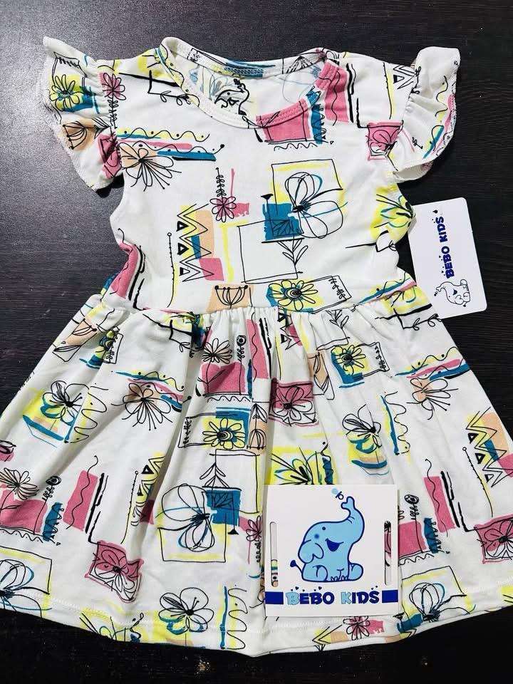 فستان شيك قطن