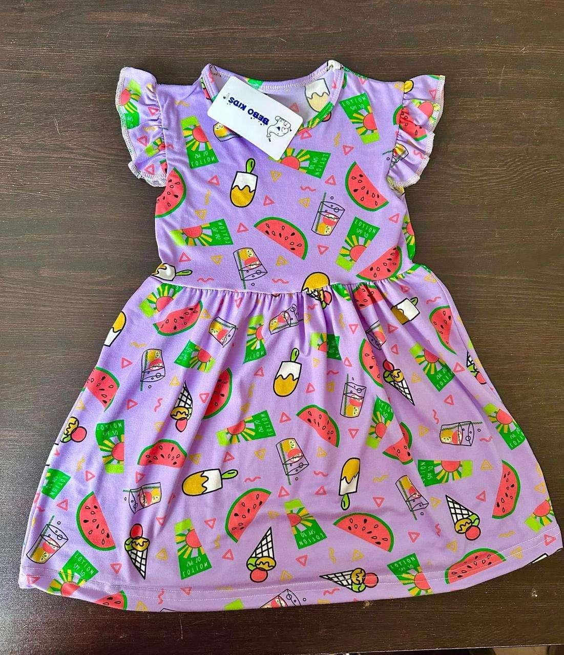 فستان شيك قطن