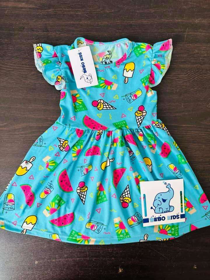 فستان شيك قطن