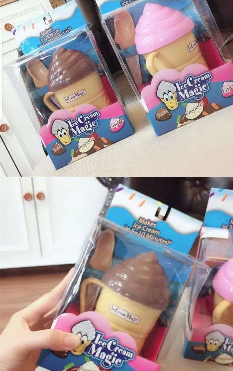 كوب الايس كريم السحري