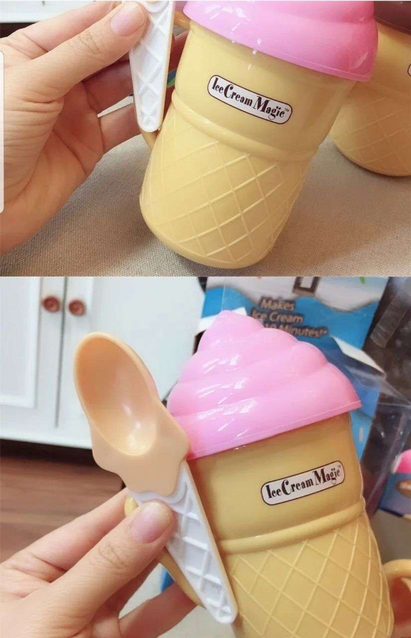 كوب الايس كريم السحري