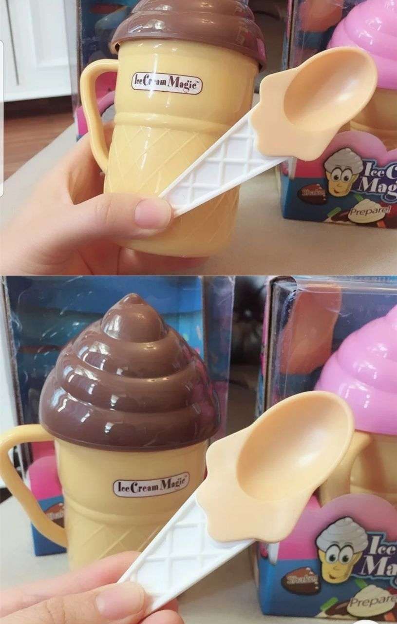 كوب الايس كريم السحري