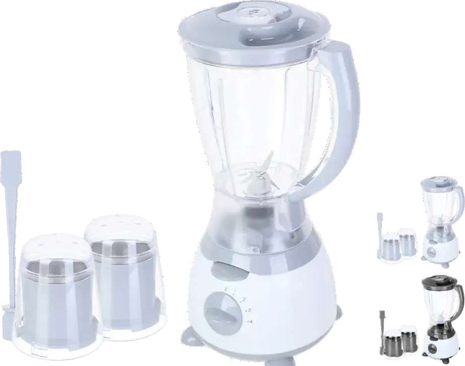 خلاط كهربائي ويلسون 400 وات سعة 1,5 لتر - لون أبيض ولون اسواد