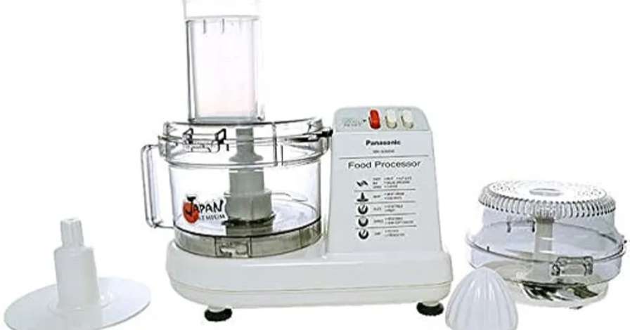 محضر طعام باناسونيك 6 في 1، 240 واط، أبيض [MK5086M]