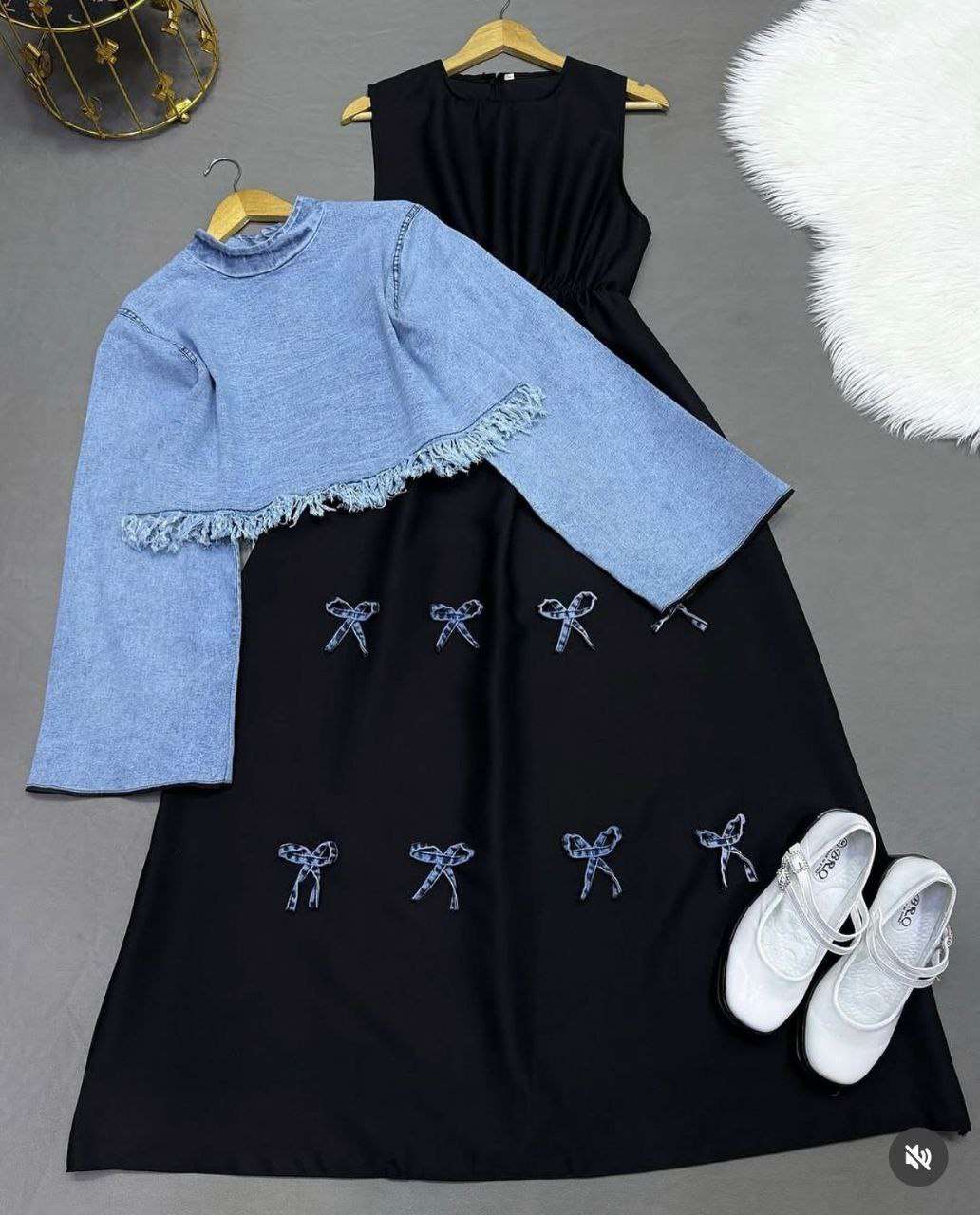 سالوبيت دريس قطعتين فيونكات وهم بجد