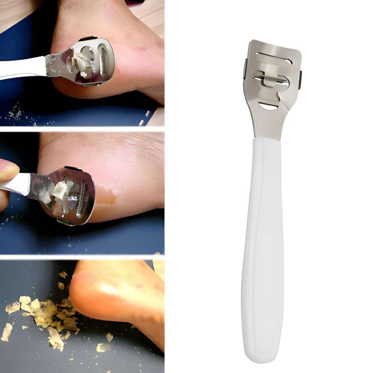 دللى قدميك بنعومه الحرير  مع مقشر القدم