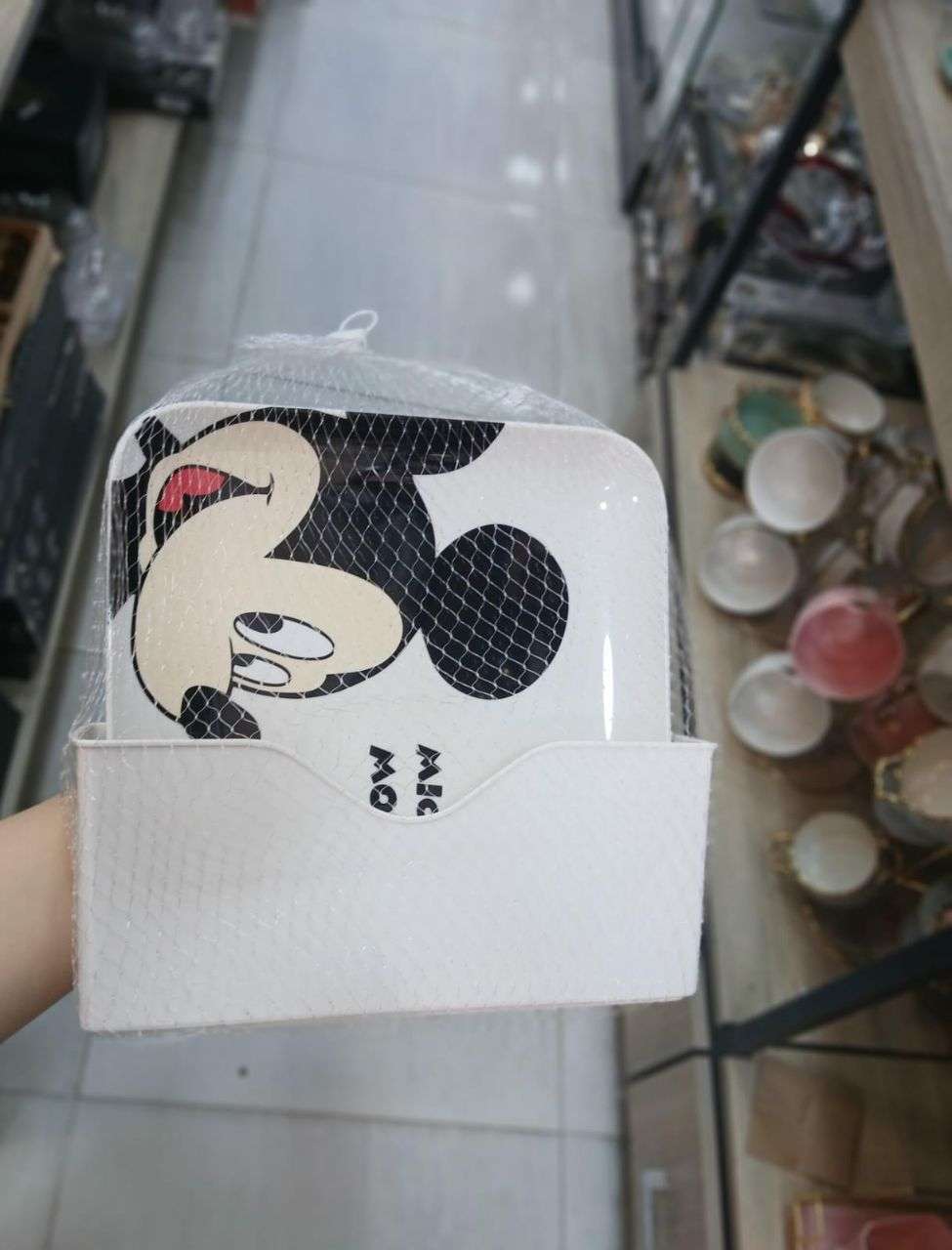 طبق ديزني بلاستيك قوي