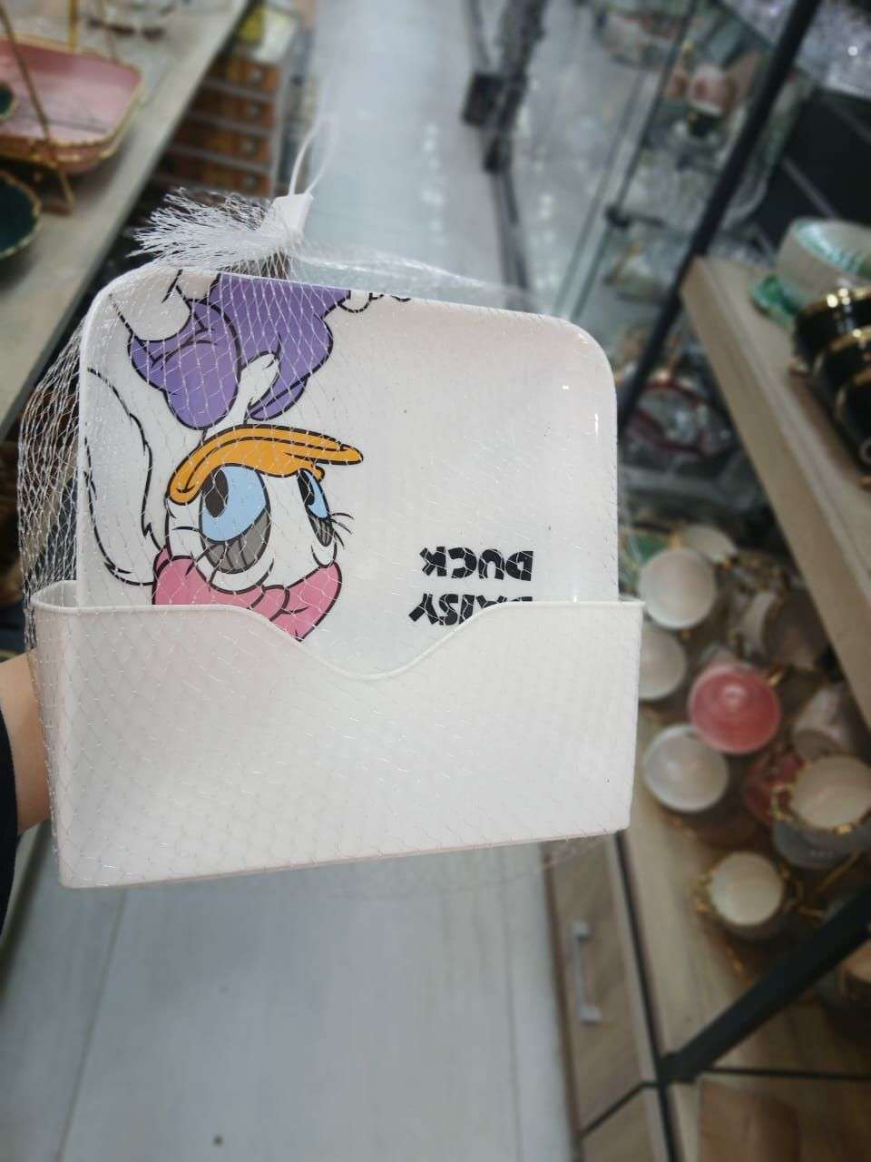 طبق ديزني بلاستيك قوي