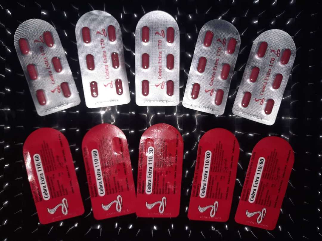 حبوب كوبرا الأحمر الأصلى