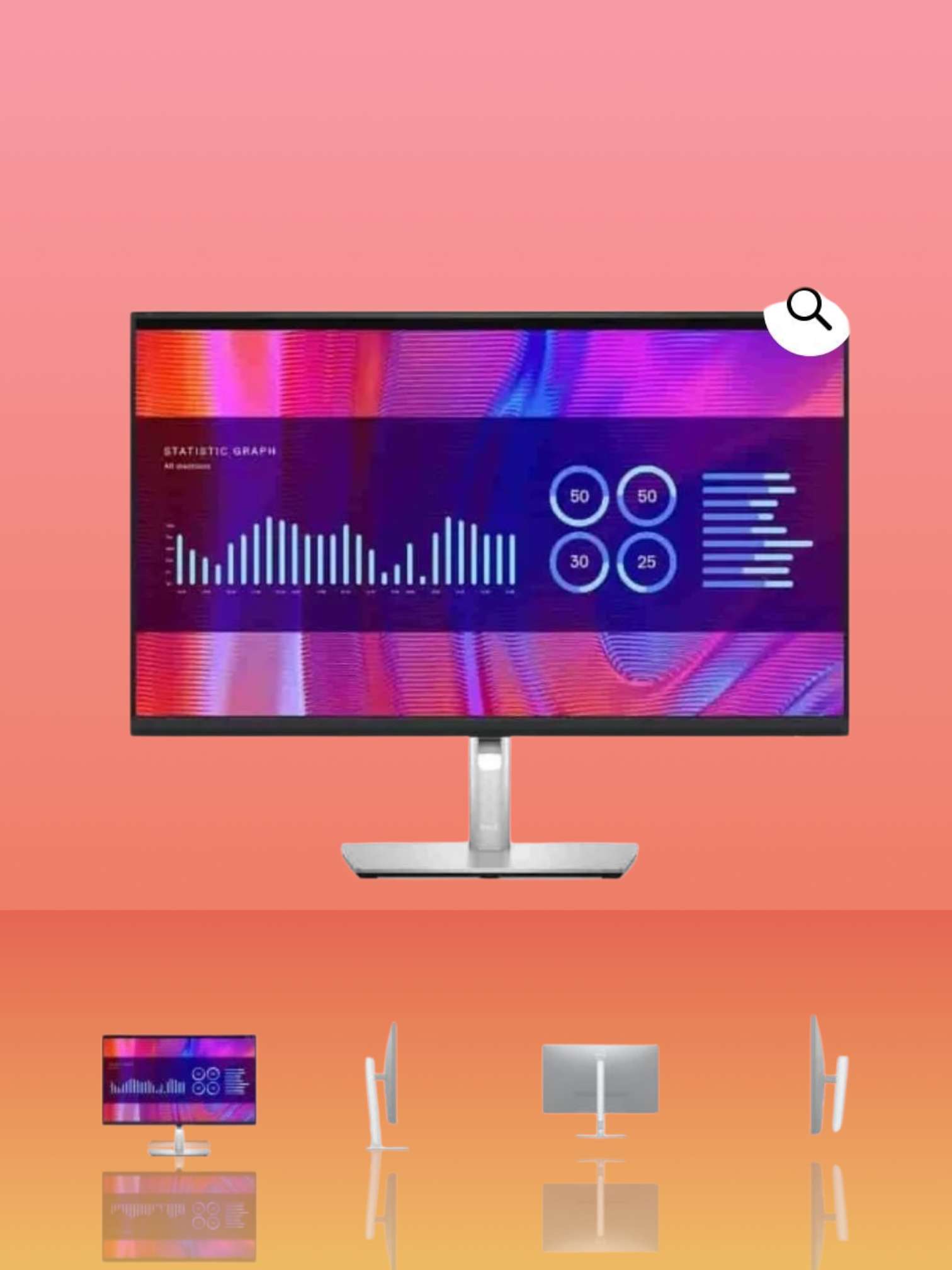 شاشة Dell 27 USB-C Hub P2723DE