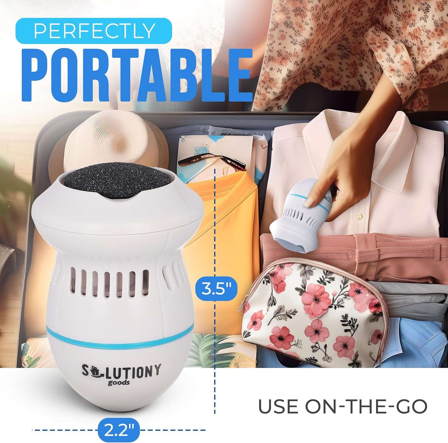 جهاز تنعيم القدم الكهربائي