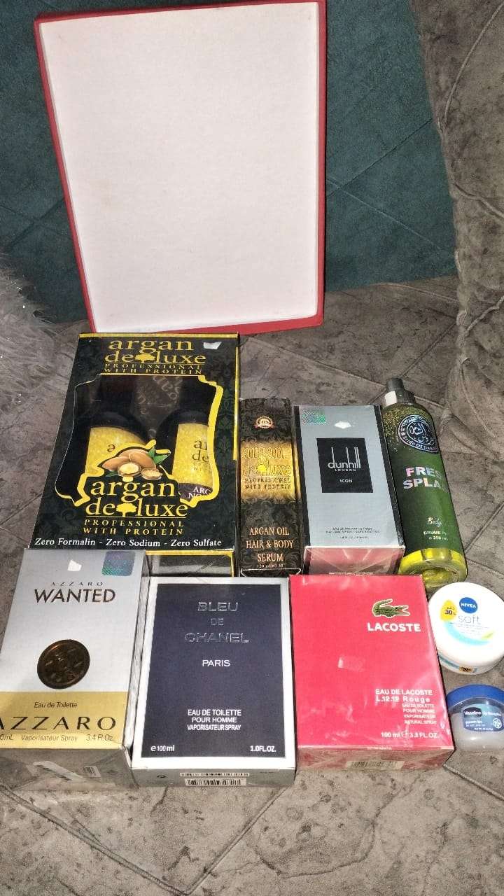 بوكس هدايا رجالي برفان اسبلاش مجموعة شعر مرطب