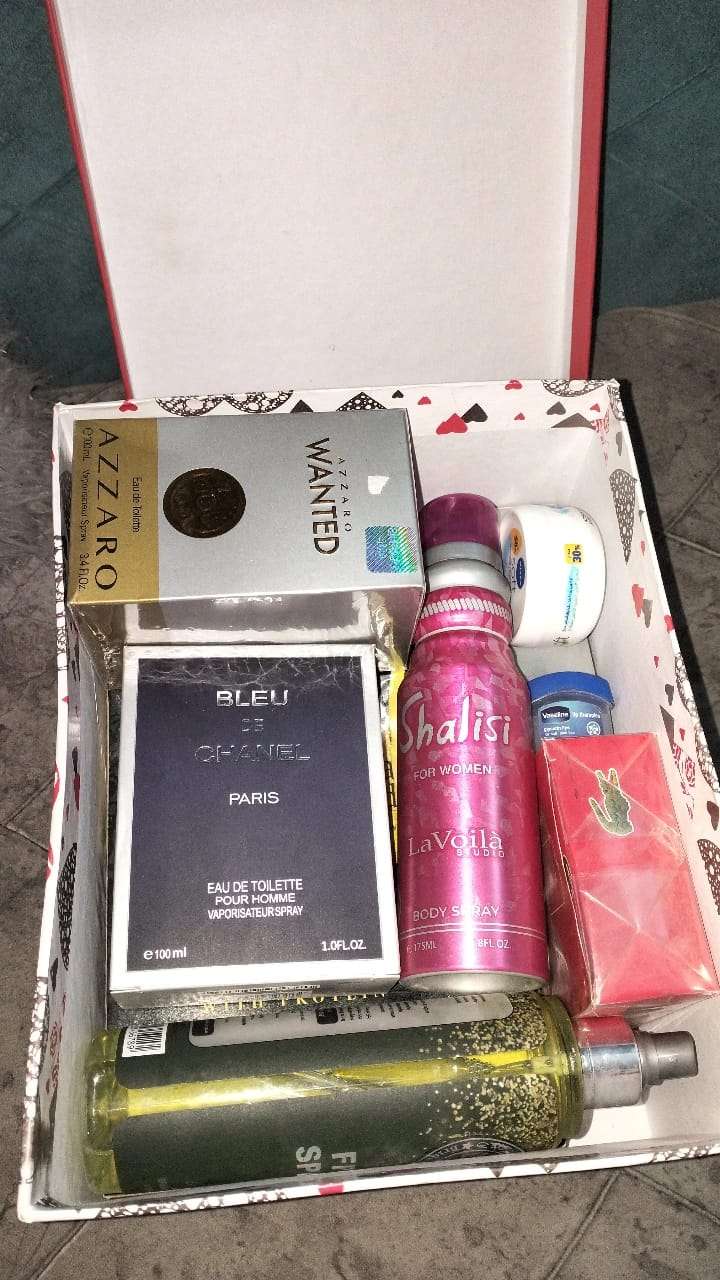 بوكس هدايا رجالي برفان اسبلاش مجموعة شعر مرطب