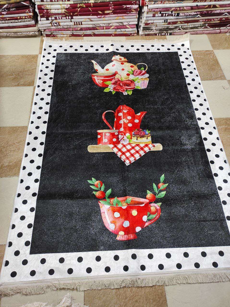 حافظة الجوبلان رسومات مطابخ  ال3D بديل السجاد