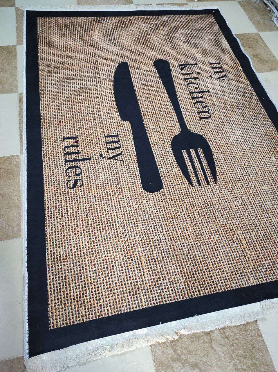 حافظة الجوبلان رسومات مطابخ  ال3D بديل السجاد