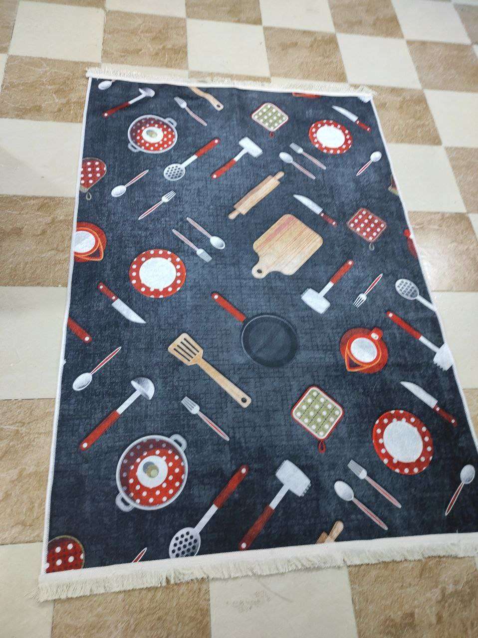 حافظة الجوبلان رسومات مطابخ  ال3D بديل السجاد