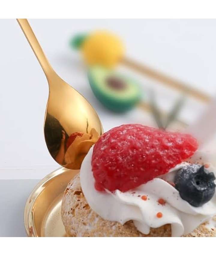 قطع ملاعق فواكه لطيفة - للآيس كريم والحلويات