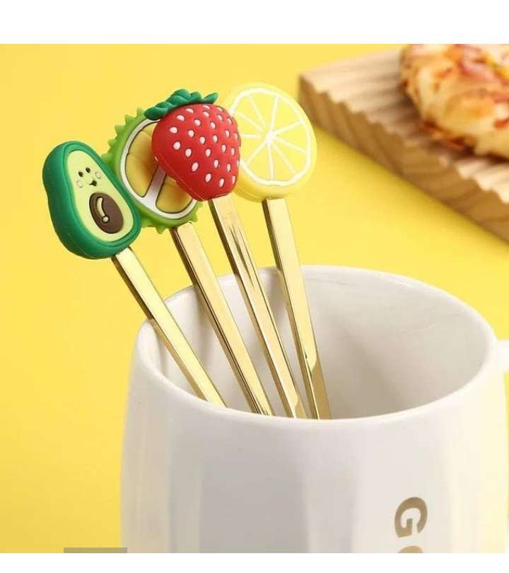 قطع ملاعق فواكه لطيفة - للآيس كريم والحلويات