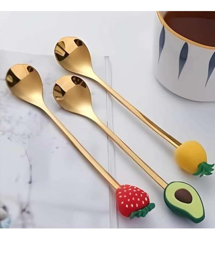 قطع ملاعق فواكه لطيفة - للآيس كريم والحلويات