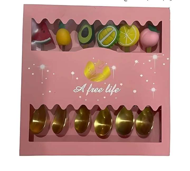 قطع ملاعق فواكه لطيفة - للآيس كريم والحلويات