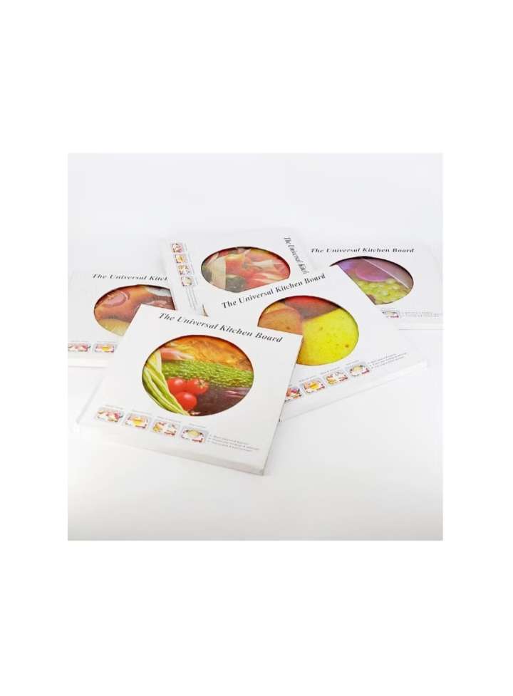 لوح صغير لتقطيع اللحوم والخضروات وحامل الكيك