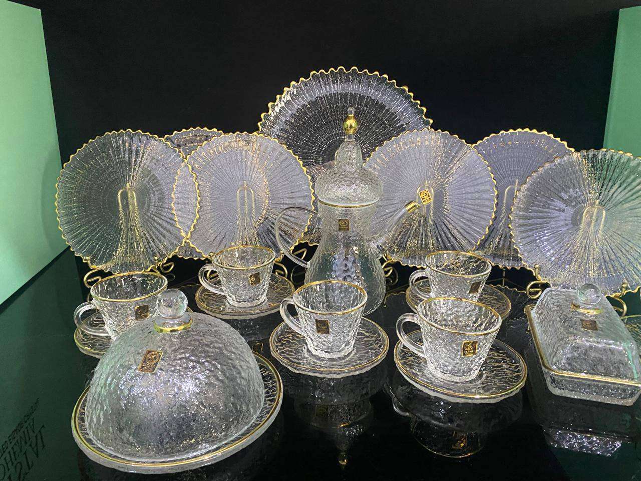 طقم كرستال 24 قطعه