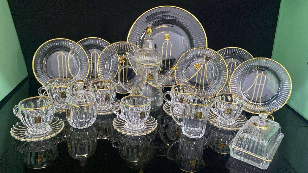 طقم كرستال 24 قطعه